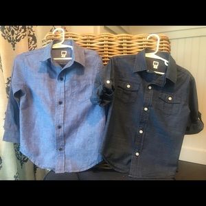 Like new boys button up shirts